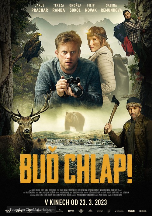 Bud chlap! - Czech Movie Poster