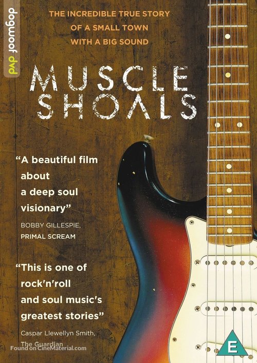 Muscle Shoals - British DVD movie cover