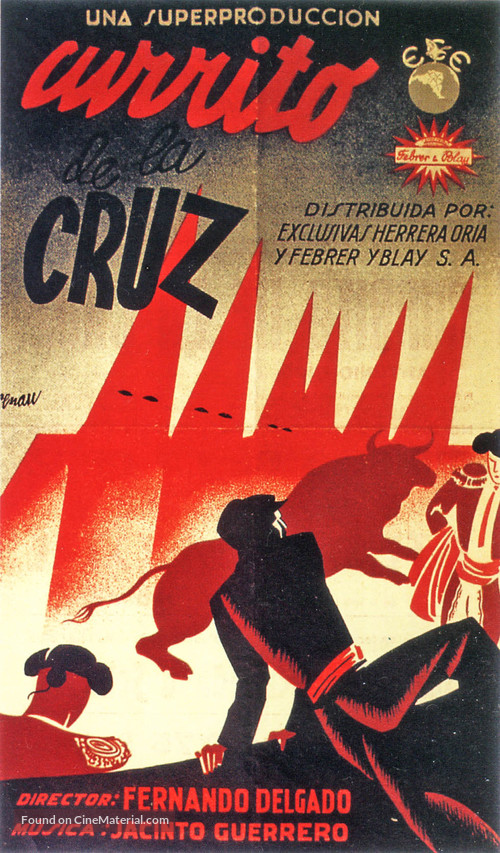 Currito de la Cruz - Spanish Movie Poster
