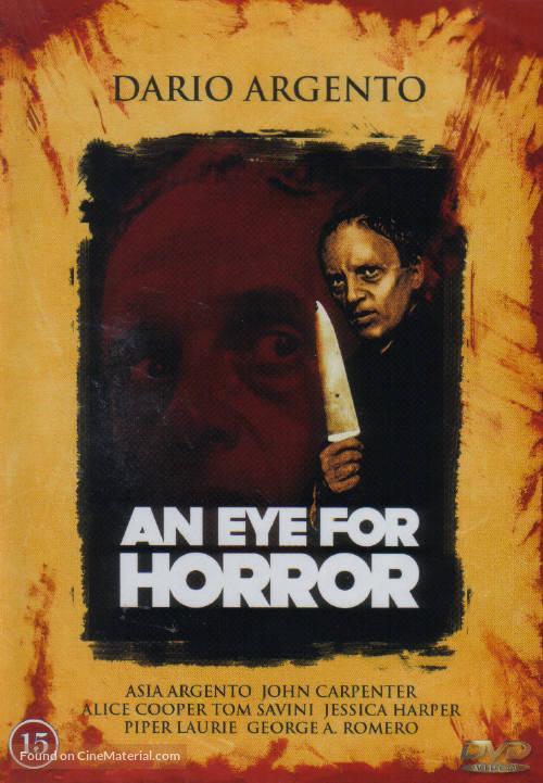 Dario Argento: An Eye for Horror - Danish DVD movie cover