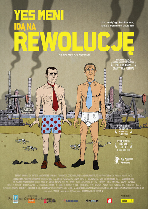 The Yes Men Are Revolting - Polish Movie Poster