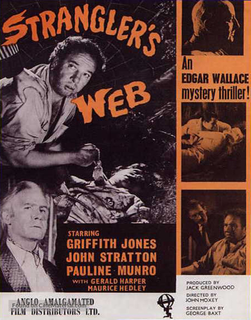 Strangler&#039;s Web - British Movie Poster