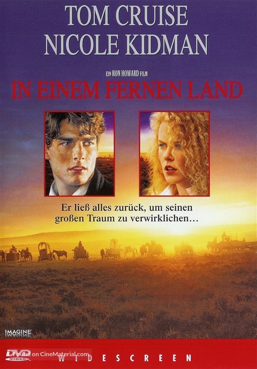 Far and Away - German DVD movie cover