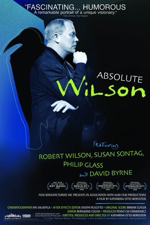 Absolute Wilson - Movie Poster