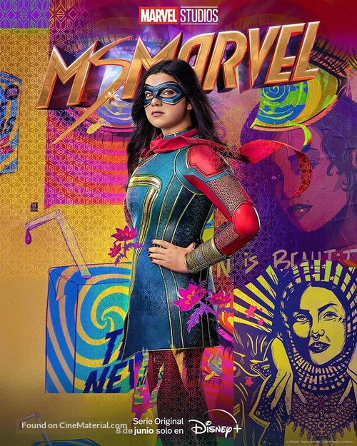 &quot;Ms. Marvel&quot; - Spanish Movie Poster