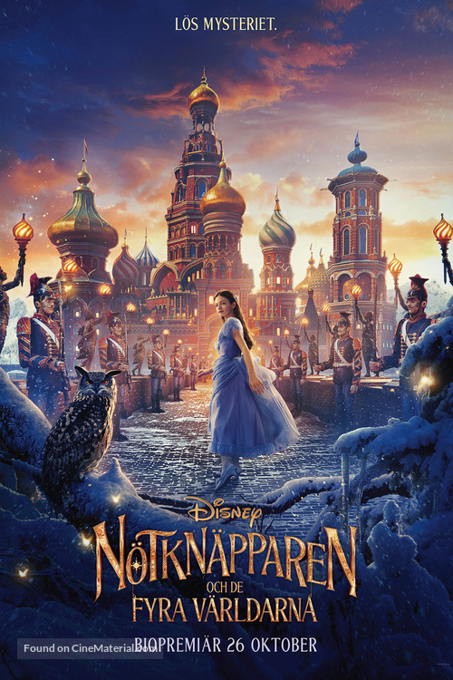 The Nutcracker and the Four Realms - Swedish Movie Poster
