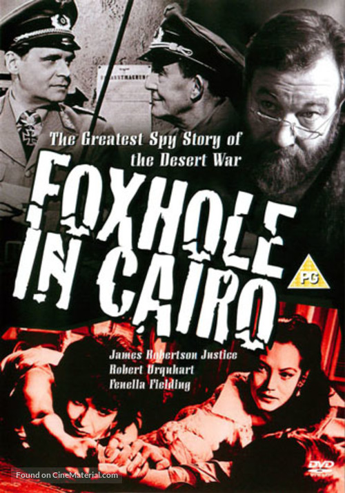 Foxhole in Cairo - British Movie Cover
