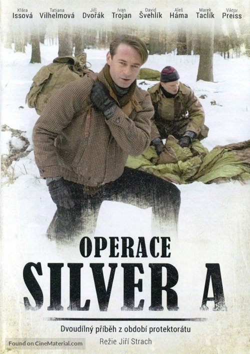 Operace Silver A - Czech DVD movie cover