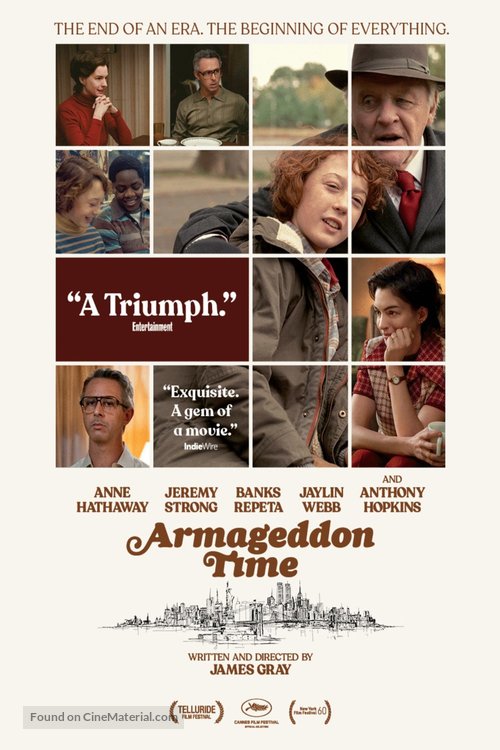 Armageddon Time - Canadian Movie Poster