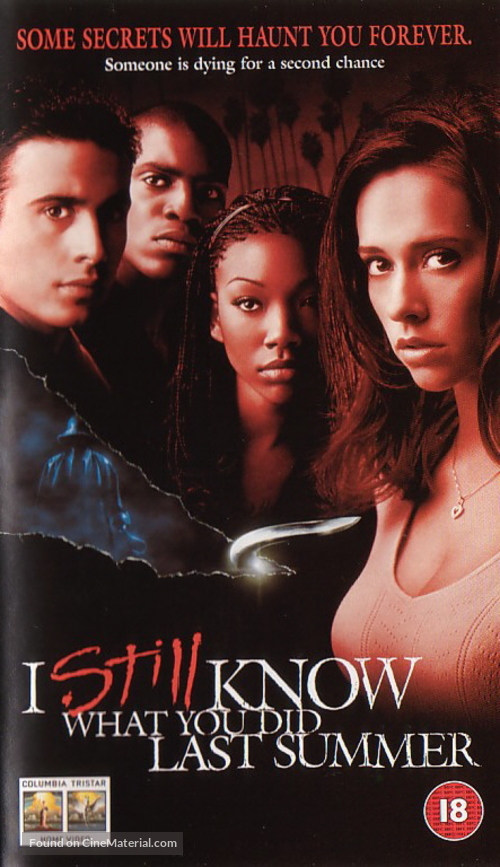 I Still Know What You Did Last Summer - British Movie Cover
