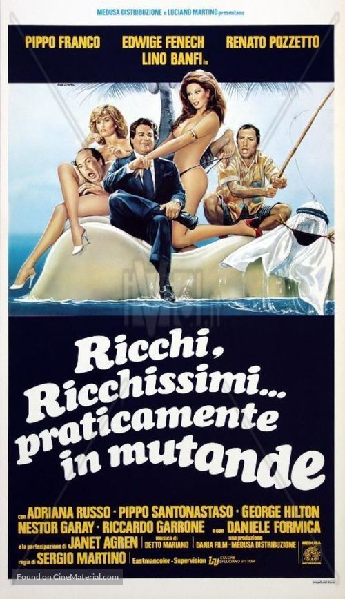 Ricchi, ricchissimi... praticamente in mutande - Italian Movie Poster