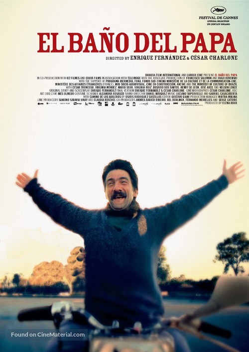 El ba&ntilde;o del Papa - Spanish Movie Poster