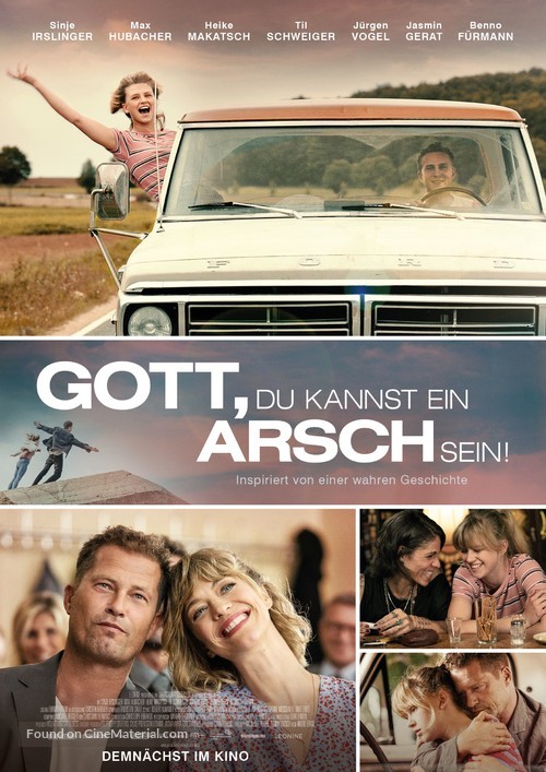 Gott, du kannst ein Arsch sein - German Movie Poster