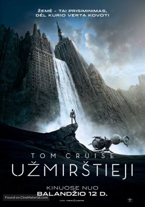 Oblivion - Lithuanian Movie Poster