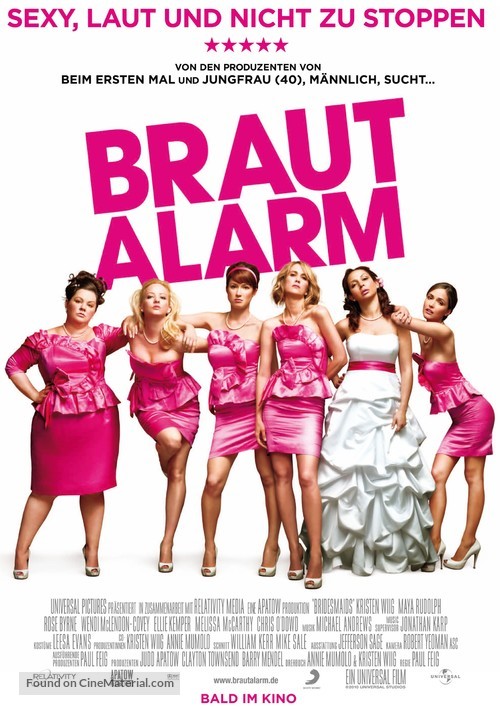 Bridesmaids - German Movie Poster