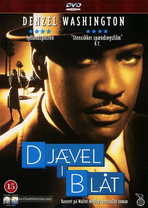 Devil In A Blue Dress - Danish DVD movie cover