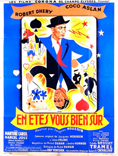 En &ecirc;tes-vous bien s&ucirc;r? - French Movie Poster