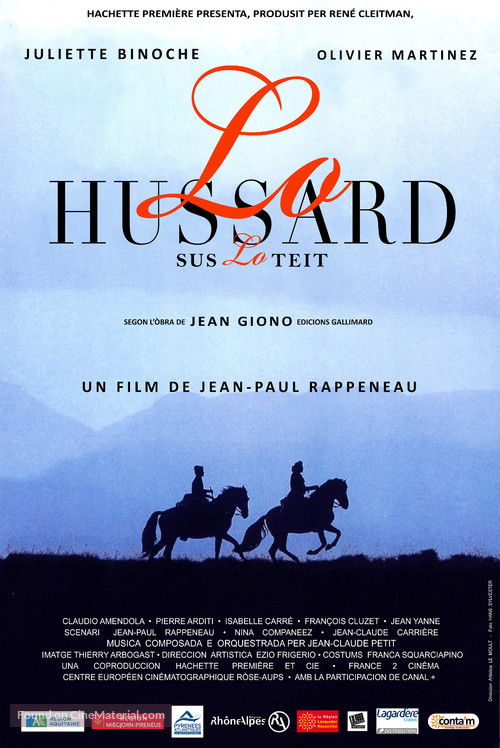 Le hussard sur le toit - French Movie Poster