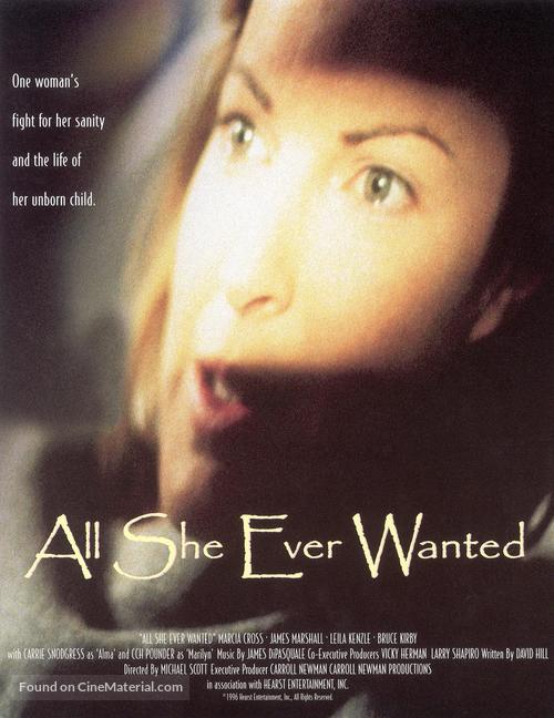 All She Ever Wanted - poster