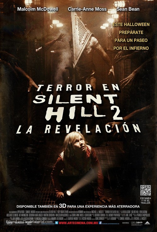 Silent Hill: Revelation 3D - Mexican Movie Poster