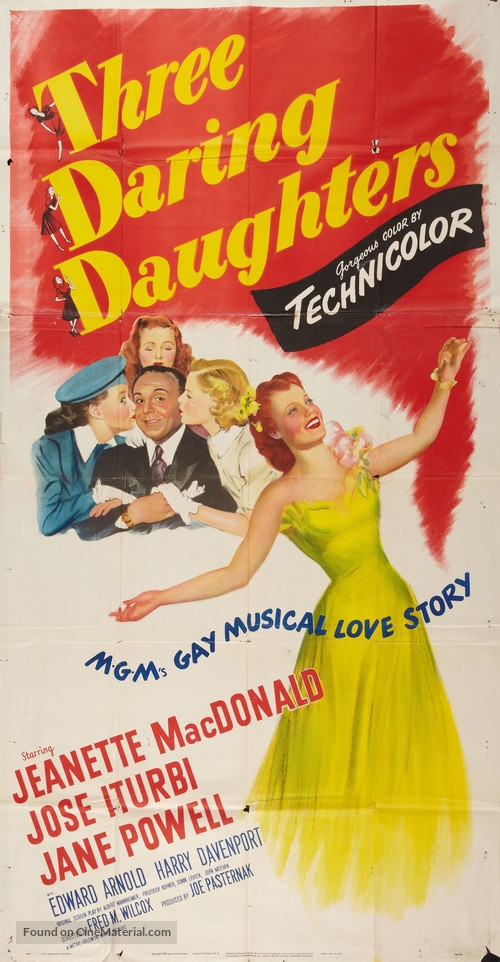 Three Daring Daughters - Movie Poster