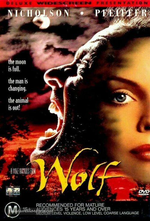 Wolf - Australian DVD movie cover