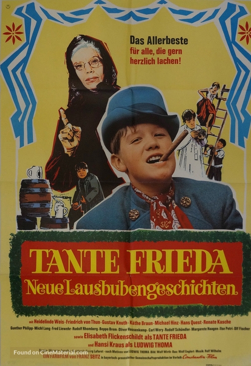 Tante Frieda - Neue Lausbubengeschichten - German Movie Poster