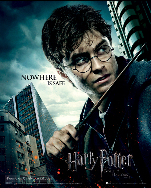 Harry Potter and the Deathly Hallows - Part 1 - British Movie Poster