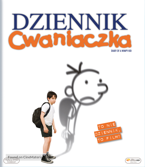Diary of a Wimpy Kid - Polish Blu-Ray movie cover