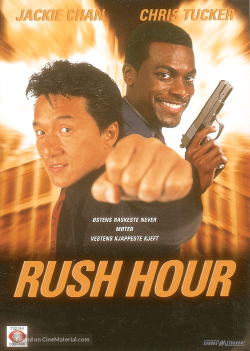 Rush Hour - Norwegian DVD movie cover