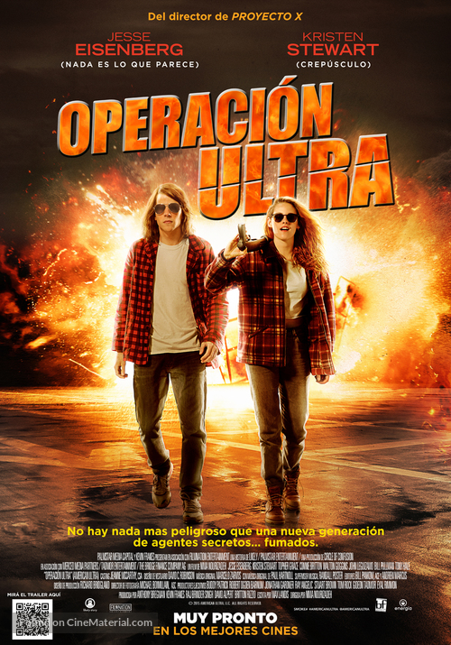 American Ultra - Argentinian Movie Poster