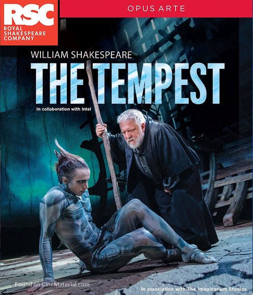 RSC Live: The Tempest - Blu-Ray movie cover