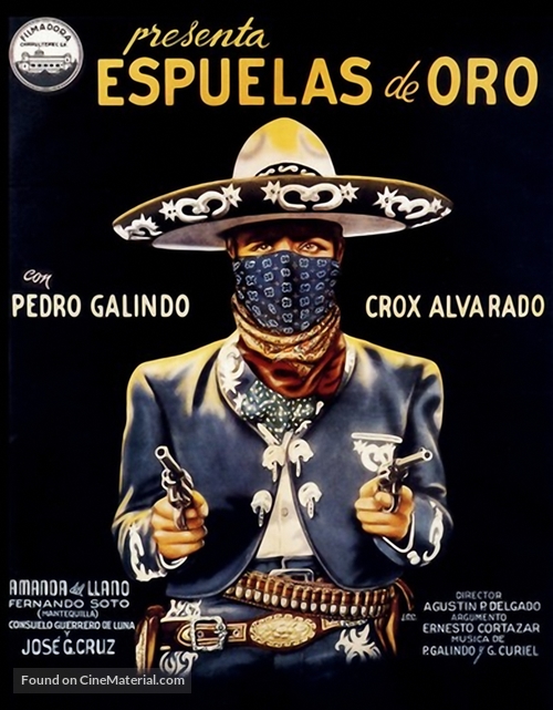 Espuelas de oro - Mexican Movie Poster