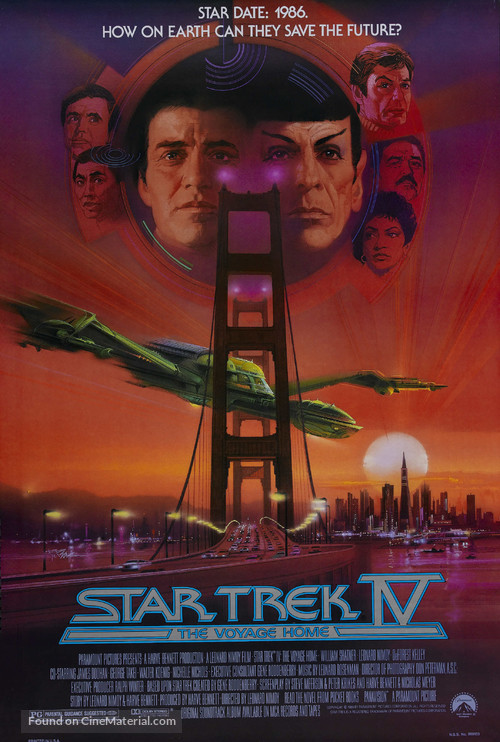 Star Trek: The Voyage Home - Movie Poster