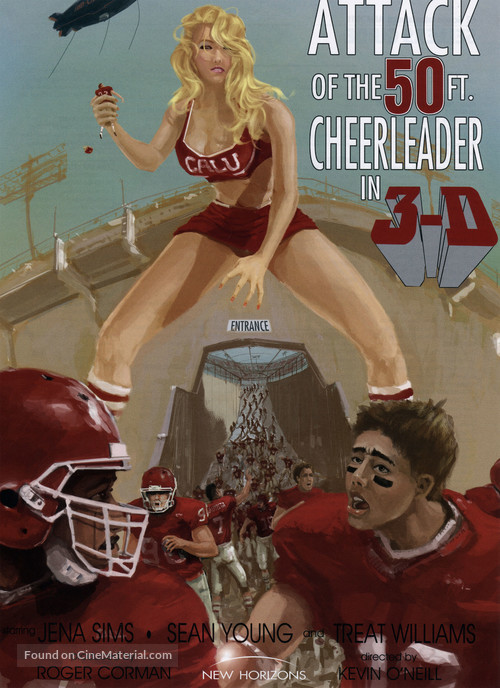 Attack of the 50ft Cheerleader - Movie Poster