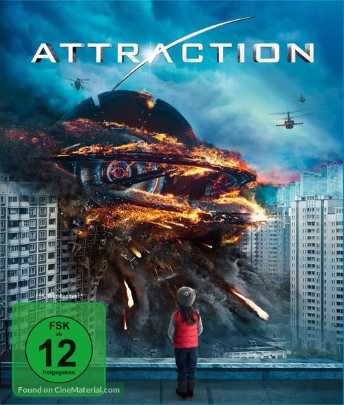 Prityazhenie - German Blu-Ray movie cover