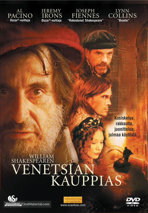 The Merchant of Venice - Finnish Movie Cover