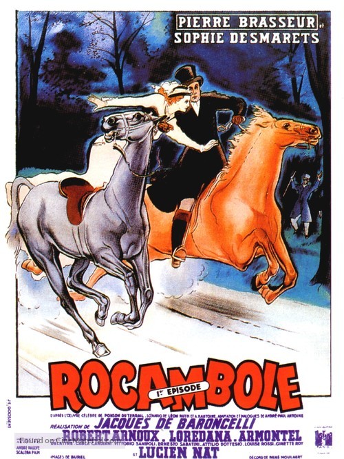 Rocambole - French Movie Poster