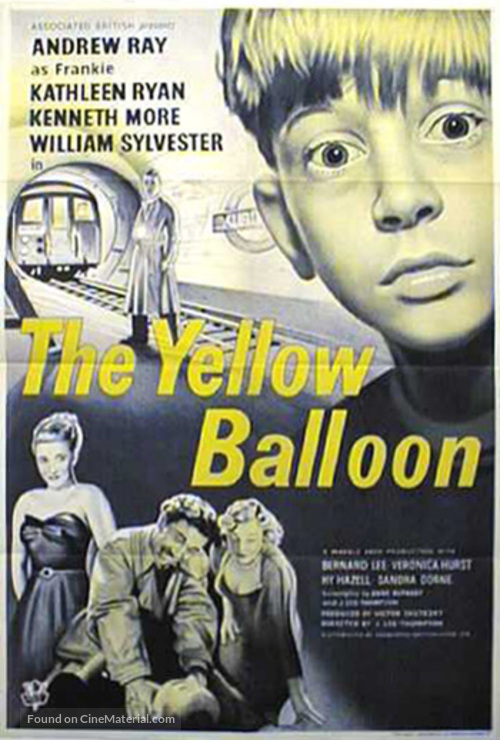 The Yellow Balloon - British Movie Poster