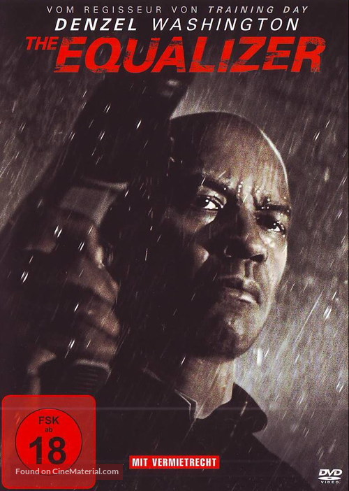 The Equalizer - German DVD movie cover