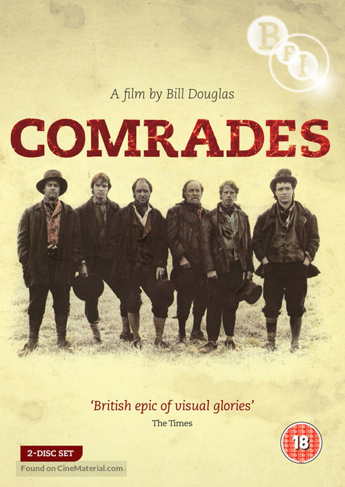 Comrades - British DVD movie cover