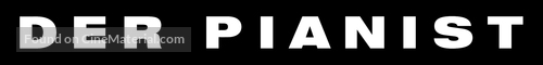 The Pianist - German Logo