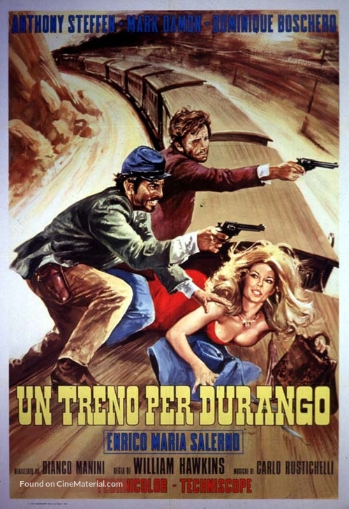 Un treno per Durango - Italian Movie Poster