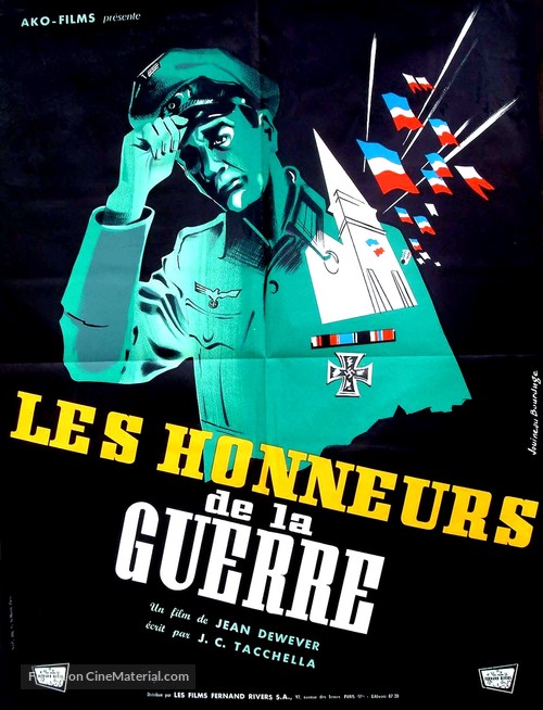 Honneurs de la guerre, Les - French Movie Poster
