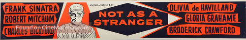 Not as a Stranger - Movie Poster