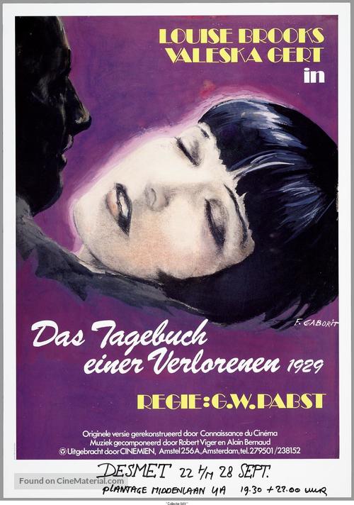 Tagebuch einer Verlorenen - Dutch Movie Poster