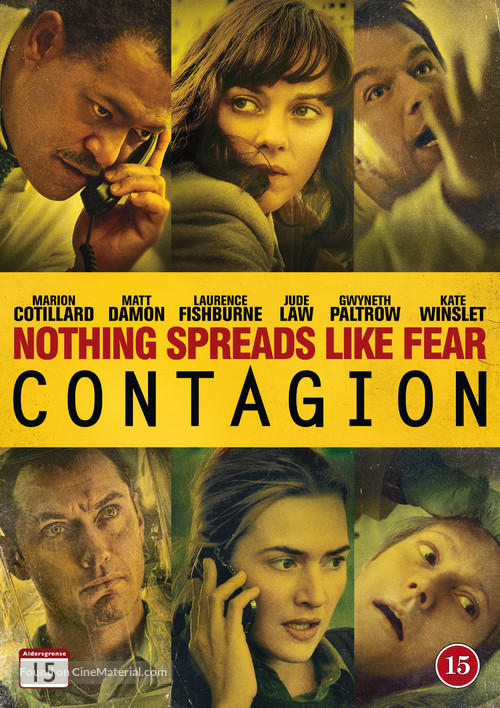 Contagion - Danish DVD movie cover