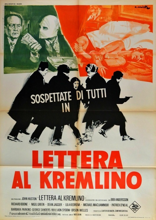 The Kremlin Letter - Italian Movie Poster