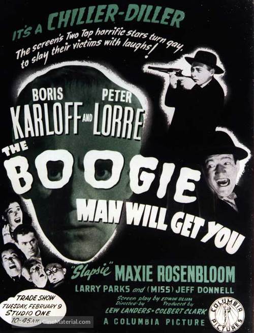 The Boogie Man Will Get You - Movie Poster