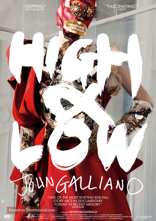 High &amp; Low - John Galliano - Swedish Movie Poster